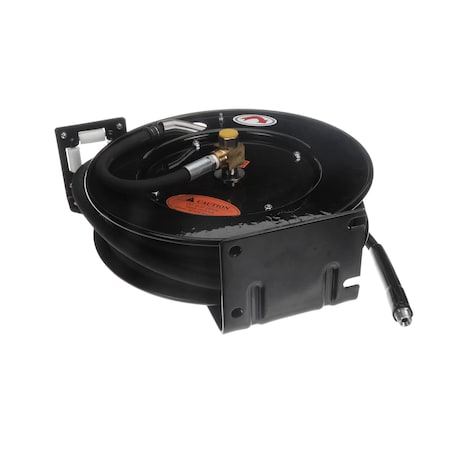 T&S Brass Hose Reel Open Powder Coated Steel 35 X 38 I 5HR-232